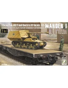 Marder I 7.5cm Pak.40/1 auf Gw.Lr.s.(f) Sd.kfz.135 with German 50 T...