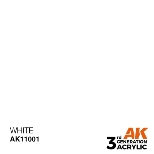 White 17ml - AK Interactive AK11001 White 17ml - AK Interactive AK11001
