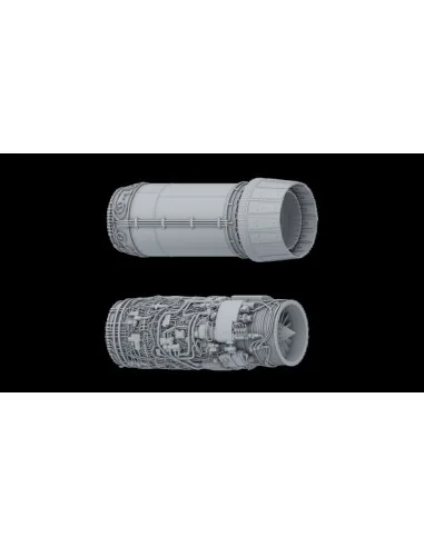 Mirage 2000 C 3D RESIN PRINTS OF ENGINES AND SEATS, 1/32 - Toucan M...