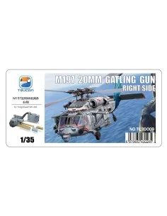 M197 20MM GATLING GUN RIGHT SIDE (for “Knighthawk”MH-60S), 1/35 - T...