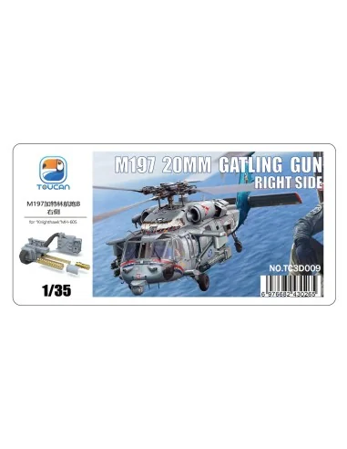 [NO_DESC] M197 20MM GATLING GUN RIGHT SIDE (for “Knighthawk”MH-60S)...