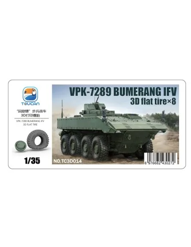 [NO_DESC] VPK-7289 BUMERANG IFV 3D flat tire×4, 1/35 - Toucan Model...