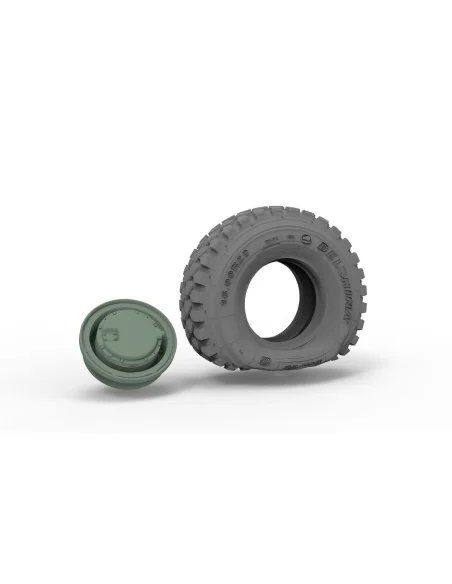 VPK-7289 BUMERANG IFV 3D flat tire×4, 1/35 - Toucan Model TC3D014