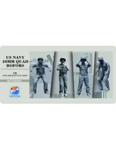 [NO_DESC] ANTI-AIRCRAET GUN CREW, 1/35 - Toucan Model TC3D002