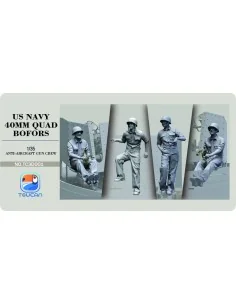 ANTI-AIRCRAET GUN CREW, 1/35 - Toucan Model TC3D001
