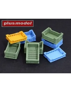 Perforated plastic crates, 1/35 - Plus model DP3001