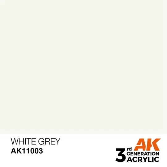 White Grey 17ml - AK Interactive AK11003 White Grey 17ml - AK Interactive AK11003