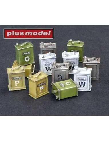 British canisters POW embossed, 1/35 - Plus model DP3005