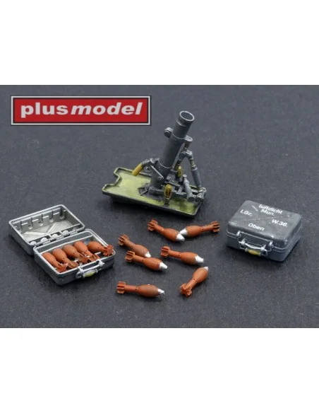 [NO_DESC] German mortar leWfr 36, 1/35 - Plus model DP3009