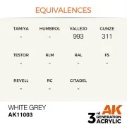 White Grey 17ml - AK Interactive AK11003