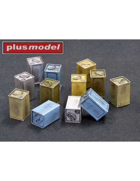 [NO_DESC] British canisters Flimsy late, 1/35 - Plus model DP3012