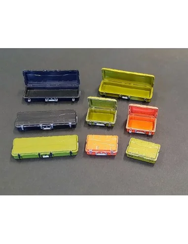 Tool boxes low, 1/35 - Plus model DP3022