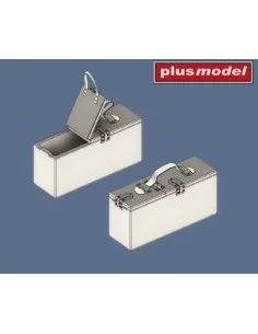 [NO_DESC] Ammunition boxes for Vickers WWI, 1/35 - Plus model DP3042