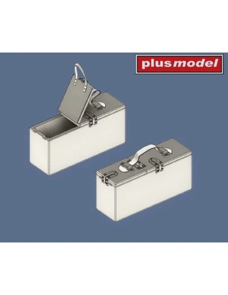Ammunition boxes for Vickers WWI, 1/35 - Plus model DP3042