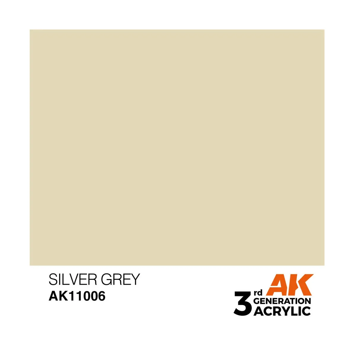 Silver Grey 17ml - AK Interactive AK11006