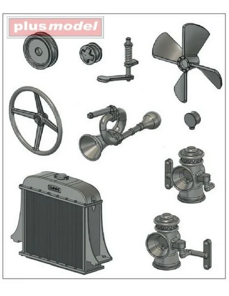 [NO_DESC] Upgrade set for Lorry B, 1/35 - Plus model DP3077