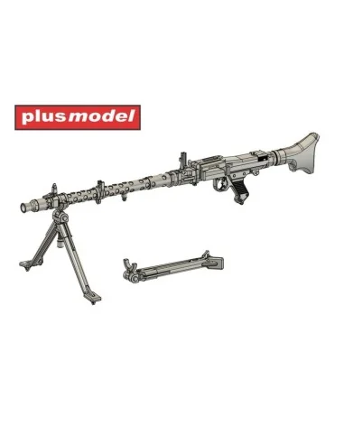 Machine gun MG 34 – infantry version, 1/35 - Plus model DP3078
