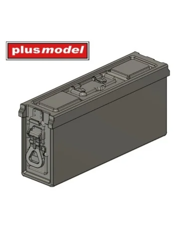 Ammunition boxes for 7, 92 ammunition – late, 1/35 - Plus model DP3082