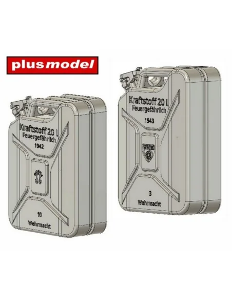 German canisters late – Mirona, WKO, 1/35 - Plus model DP3089