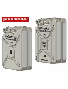 German canisters late -Schwelm, Nowack, 1/35 - Plus model DP3090