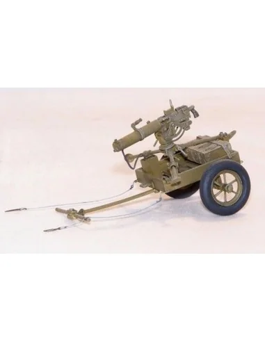 U.S. Handkarren M3A1 mit Browning 0, 3, 1/35 - Plus model 400