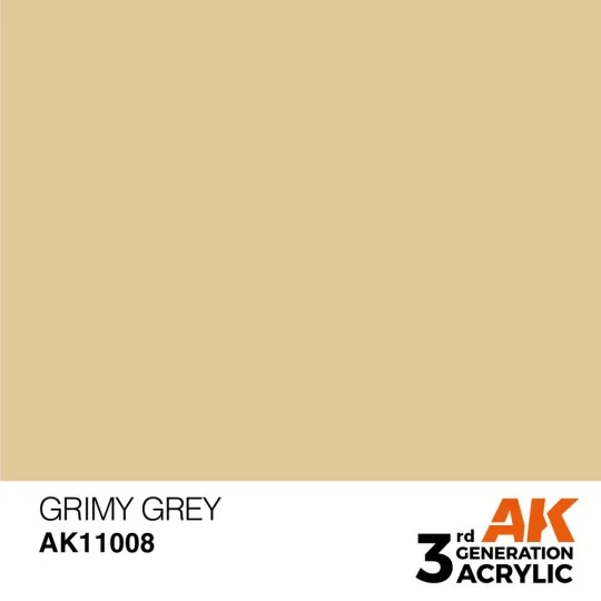 Grimy Grey 17ml - AK Interactive AK11008