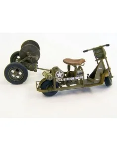 U.S. airborne scooter with reel, 1/35 - Plus model 438