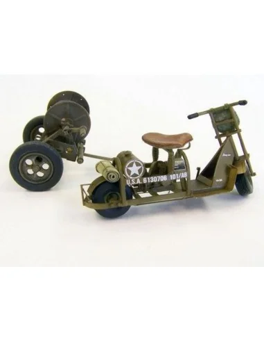 U.S. airborne scooter with reel, 1/35 - Plus model 438