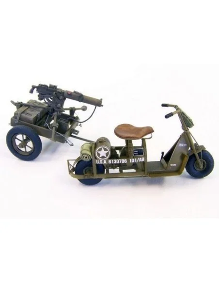 U.S. airborne scooter with machine gun, 1/35 - Plus model 439