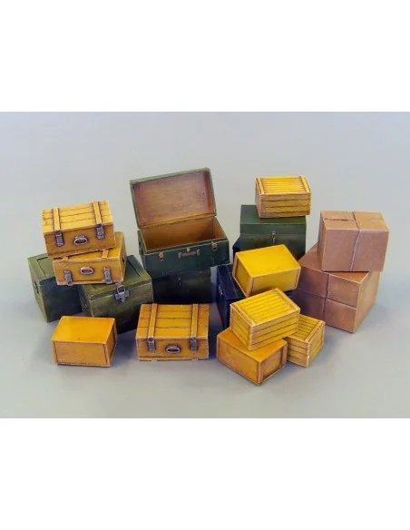 Small transport boxes, 1/35 - Plus model 452