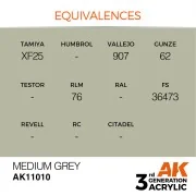 Medium Grey 17ml - AK Interactive AK11010