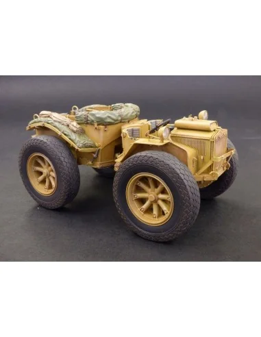 [NO_DESC] Pavesi P4 with tyres, 1/35 - Plus model 475