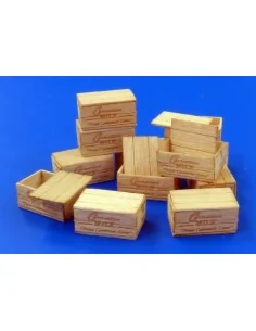 U.S.Wooden crates for condensed milk, 1/35 - Plus model 481