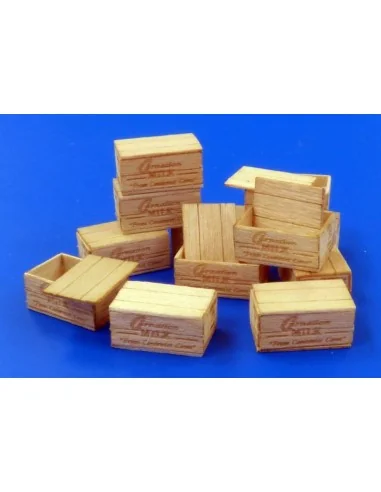 U.S.Wooden crates for condensed milk, 1/35 - Plus model 481