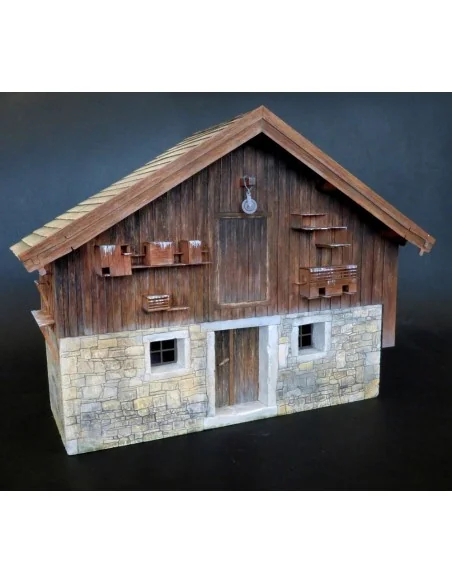Farmhouse, 1/35 - Plus model 487