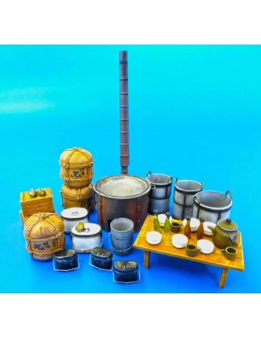 [NO_DESC] Japanese military field kitchen equipmen, 1/35 - Plus mod...