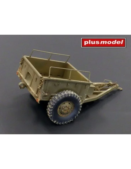US ammunition trailer M10, 1/35 - Plus model 492