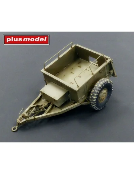 US ammunition trailer M10, 1/35 - Plus model 492