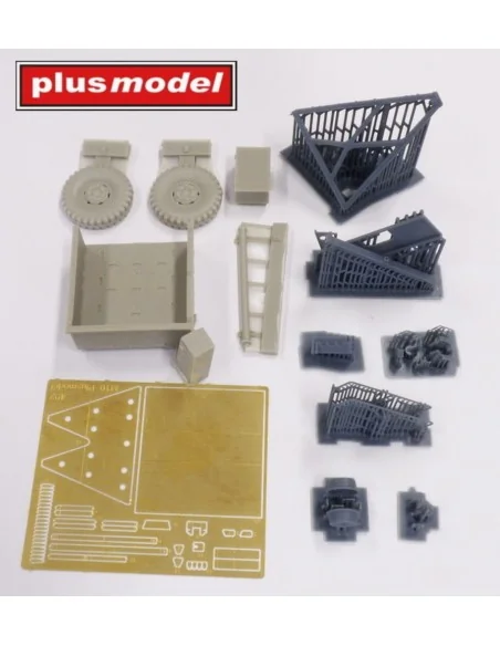 US ammunition trailer M10, 1/35 - Plus model 492