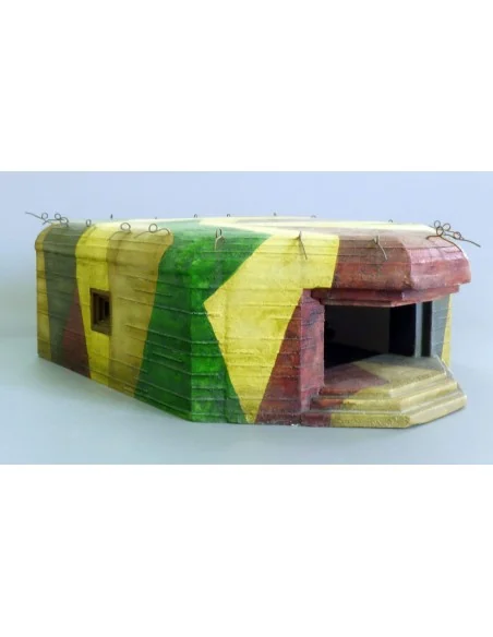 [NO_DESC] German artillery Bunker, 1/35 - Plus model 493