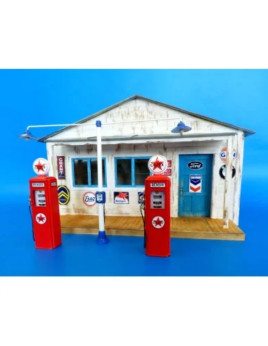 Gas station, 1/35 - Plus model 494