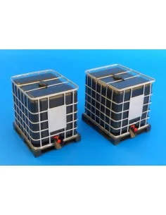Fluid tank 1000l, 1/35 - Plus model 495