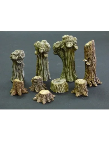 Willows and stumps, 1/35 - Plus model 506