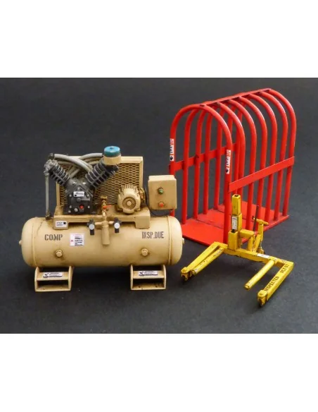 U.S.Tyre-repair equipment, 1/35 - Plus model 519