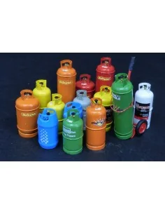 Gas bottles-big, 1/35 - Plus model 520