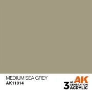 Medium Sea Grey 17ml - AK Interactive AK11014