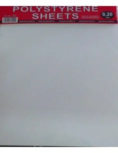 Polystyrene sheets 0, 2mm - Plus model 521