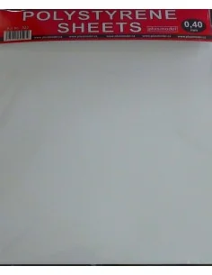 Polystyrene sheets 0, 40mm - Plus model 523