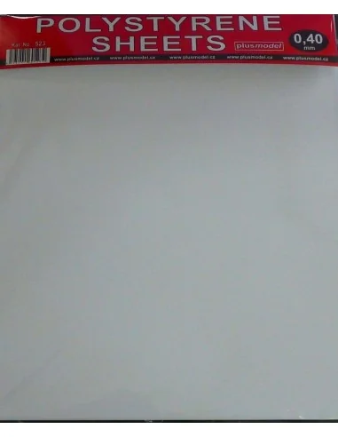 [NO_DESC] Polystyrene sheets 0, 40mm - Plus model 523