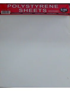 Polystyrene sheets 0, 60mm - Plus model 525